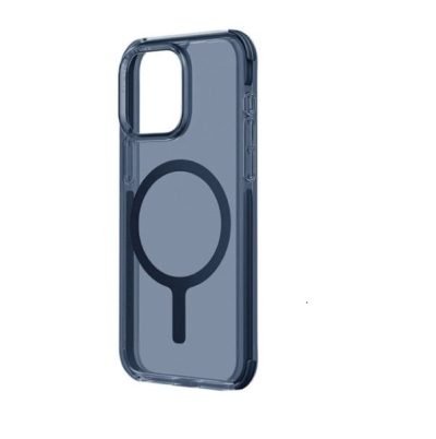 UNIQ | Combat Magsafe Case For Iphone 15 Pro | Smoke Blue