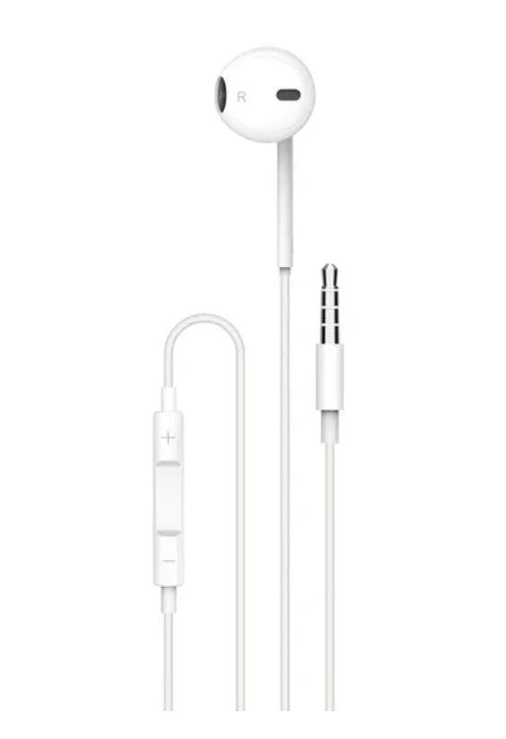 Soundtec By Porodo Mono/Single Earphone 3.5mm Aux - White