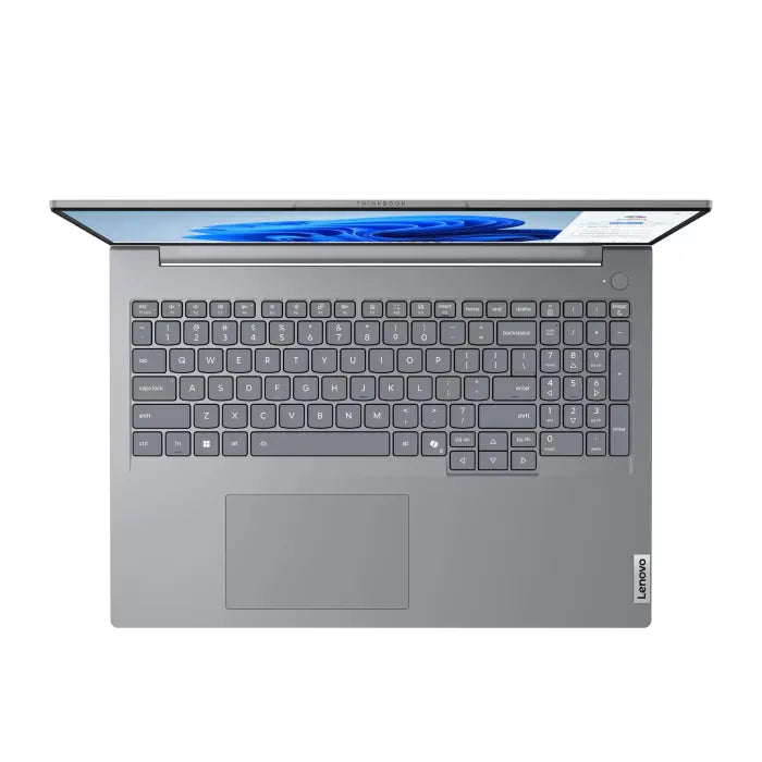 Lenovo ThinkBook 16 G8 IAL Laptop, Intel Core Ultra 5 225U Processor, 16GB DDR5 RAM, 512GB SSD NVMe, Integrated Intel Graphics, 16" WUXGA IPS Display, Backlit Keyboard, Windows 11 Pro (License), Arctic Grey