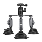 2201088 | TE-TSB-001 | TELESIN Triple Suction cup Mount for cameras