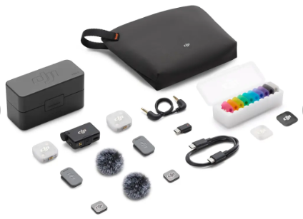 DJI Mic Mini 2S (2 TX + 1 RX + Charging Case)