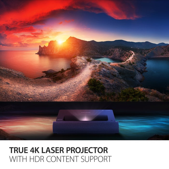 Viewsonic 4K HDR Ultra Short Throw Smart Laser Projector