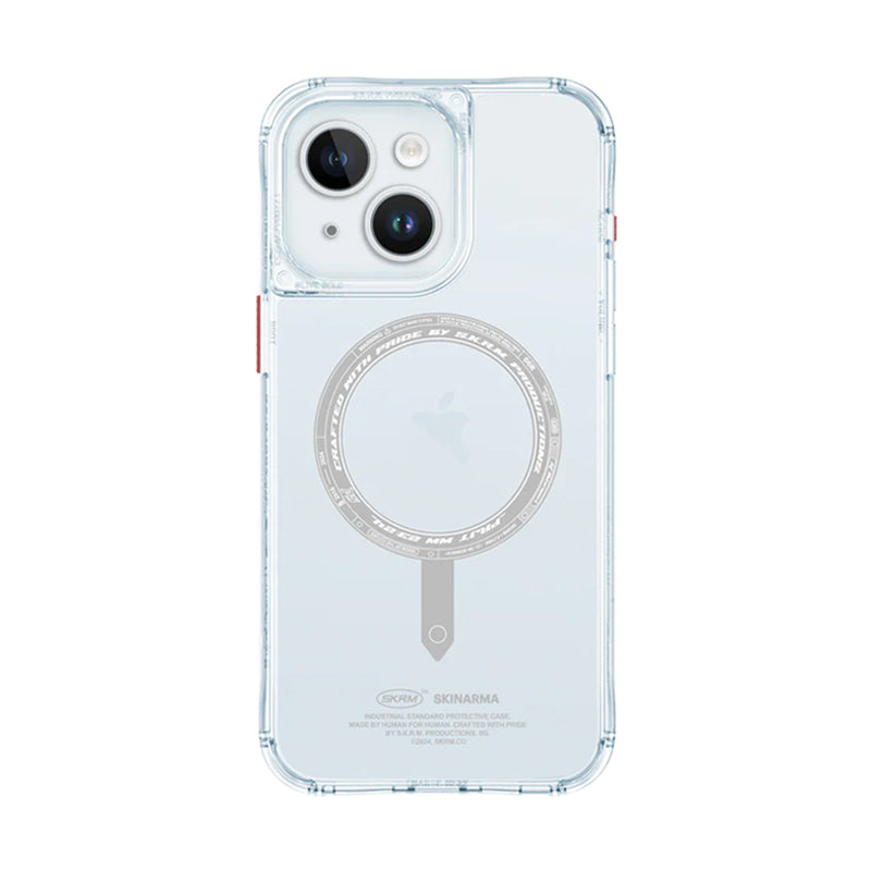 SkinArma Saido Mag-Charge Case For iPhone 15 (Clear) - SK-2023IP61-SDOMS-CLR
