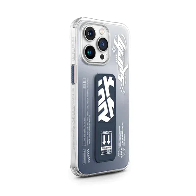SkinArma Cosmo Case For iPhone 15 Pro (Blue) - SK-2023IPP61-COSMO-BLU