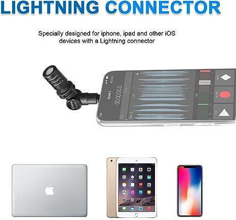 Boya BY-M100D ULTRACOMPACT CONDENSERMICROPHONE WITH LIGHTNING CONNECTOR