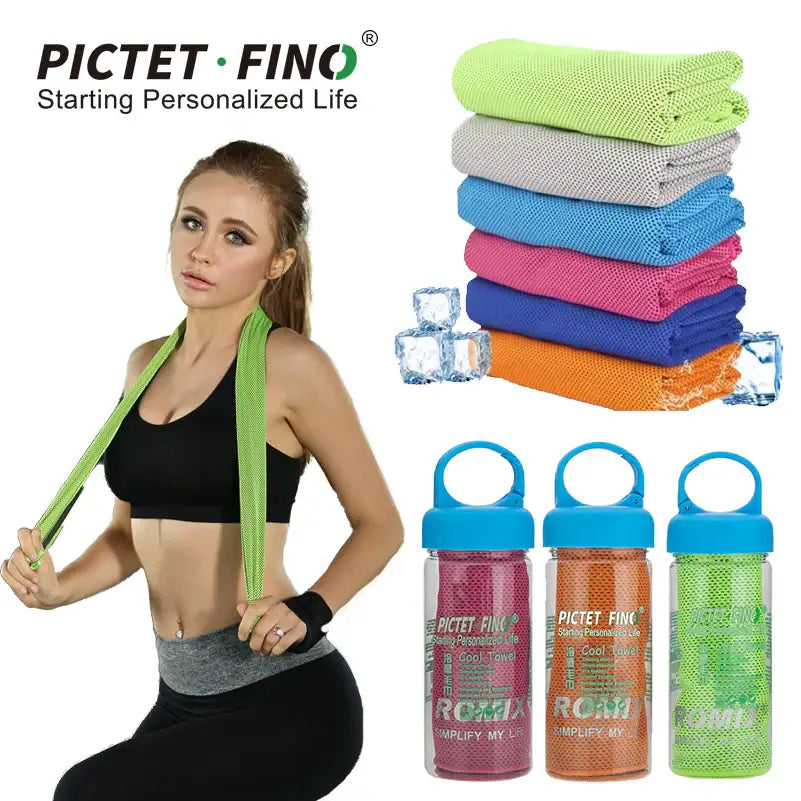 RH24 Cooling Towel 30x90cm Ice Towel Soft Breathable Chilly Towel for Yoga Sports Running Gym
Regular price - GulfStore.com