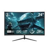 SharX Jaws 24F180VC 24" VA Panel FHD 180Hz 1ms HDMI 2.1 With AMD FreeSync & Nvidia G-Sync Compatibility Gaming Monitor - GulfStore.com