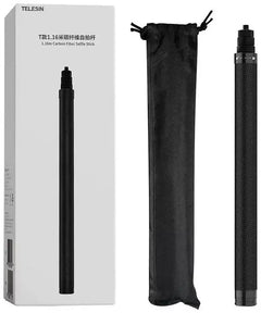 TELESIN 1.16m Carbon Fiber Selfie Stick for Action Cameras - GulfStore.com