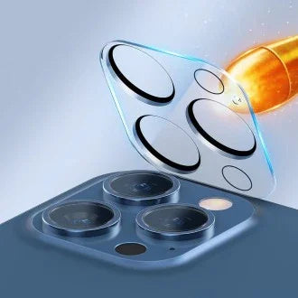 BASEUS | Full Coverage Clear Camera Lens Diamond Grade Hardness Protector Film For Iphone 12 Pro | Transparent