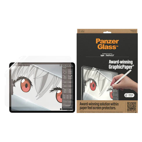 310103426 , PanzerGlass Apple iPad Pro 12.9 (2018/2020) Case Friendly GraphicPaper AB- 2735