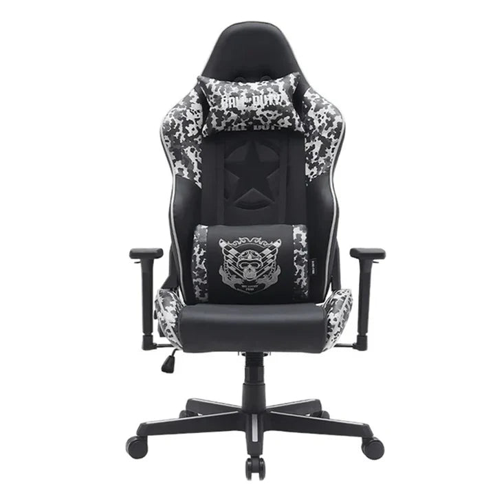 Call Of Duty (COD) Gaming Chair With Adjustable 4D Armrest & Metal Base - Grey/Black