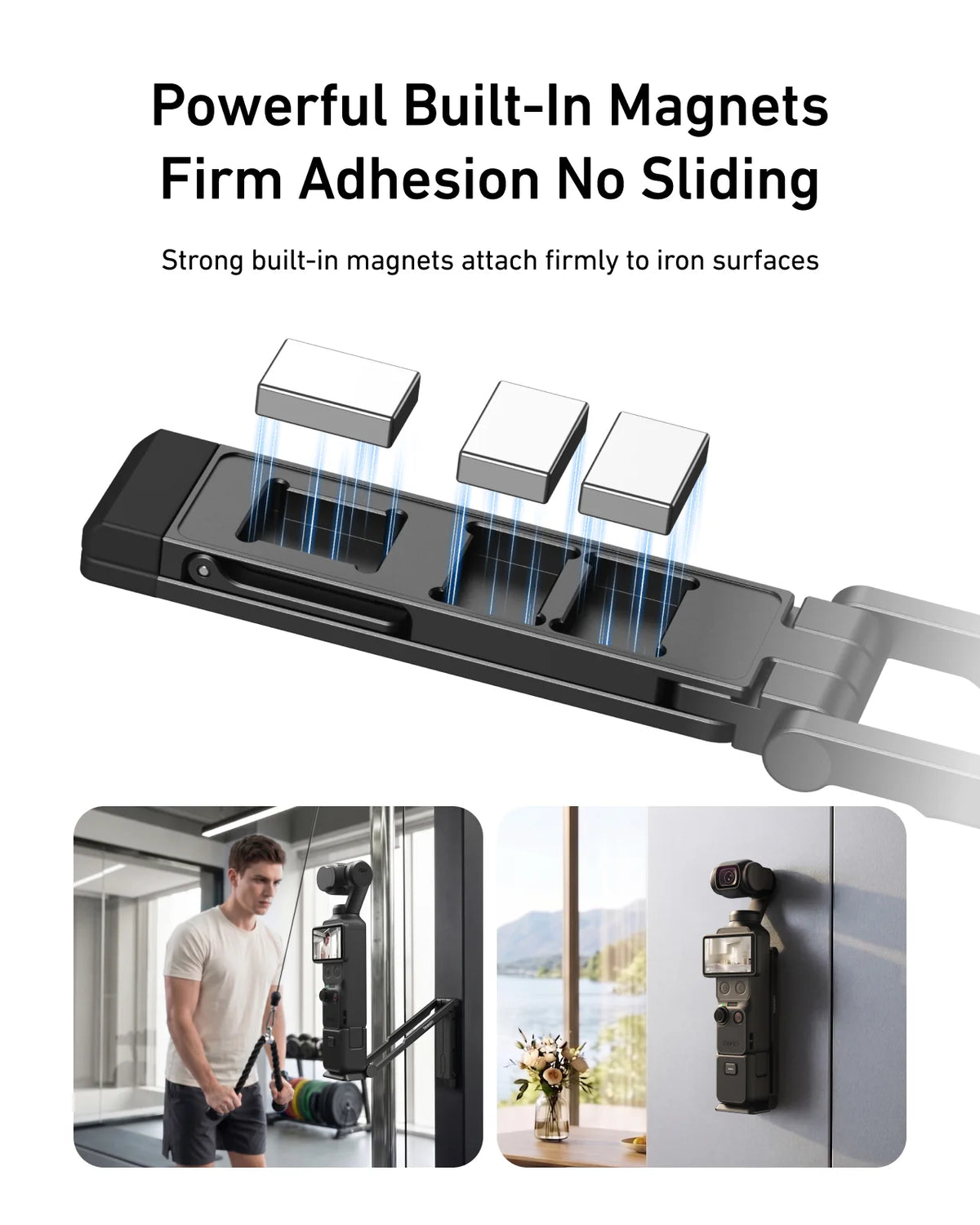 Telesin Mantis Wall-Mount Tripod for Pocket 3/4/4P