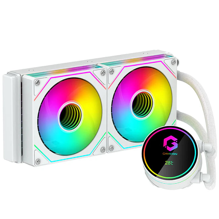 GAMEON KRAKEN A380 240mm Liquid CPU Cooler - White