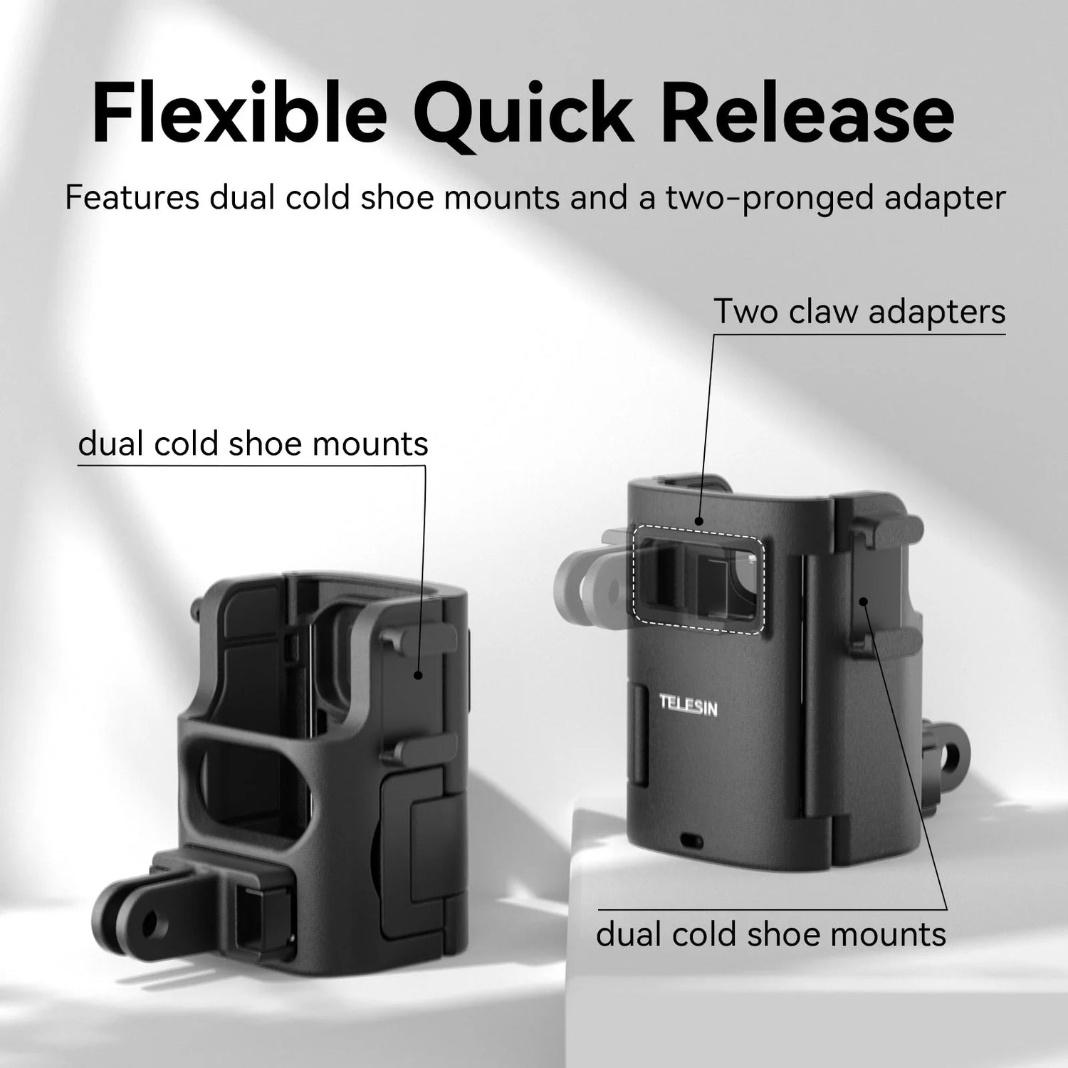 Telesin Multi-function Expansion Frame for DJI Pocket3