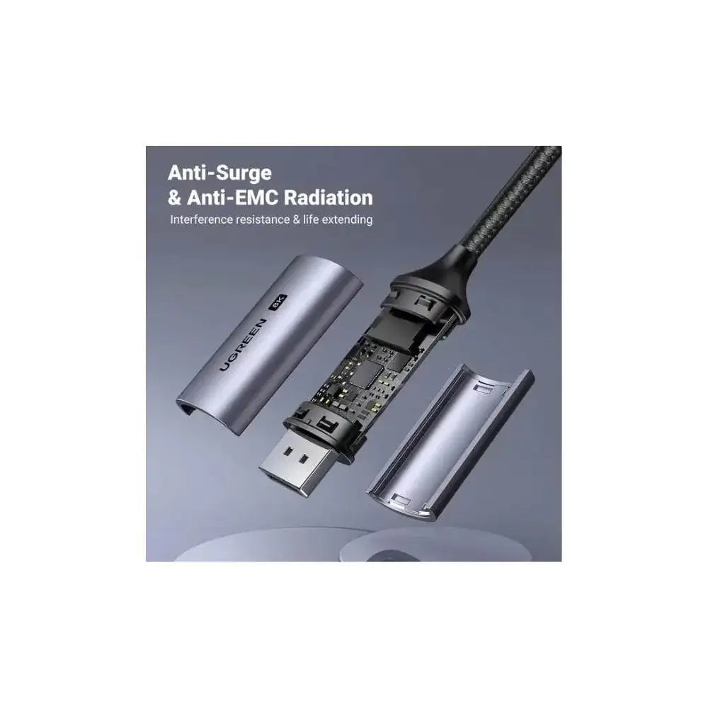 UGREEN USB-C to DisplayPort 8K Cable 2m-CM556 - GulfStore.com