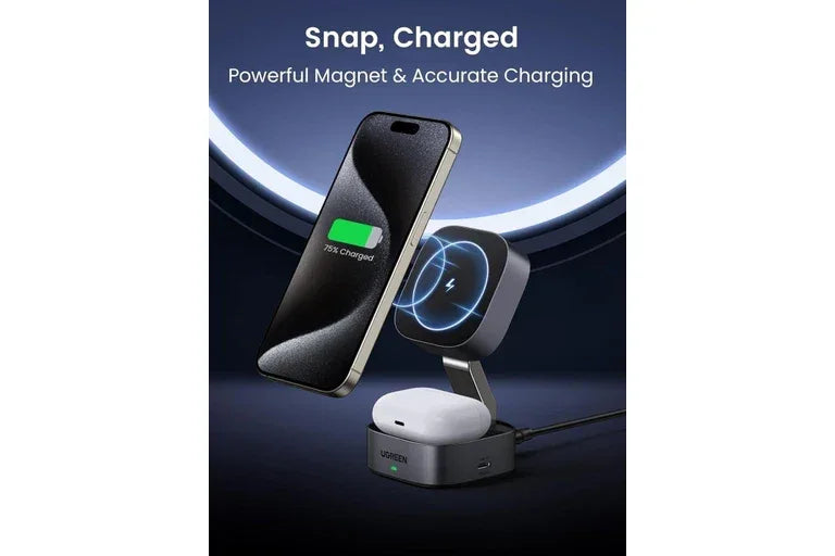 W526 | UGREEN | 2-in-1 Magnetic Wireless Charger35278 7.5W | 35278