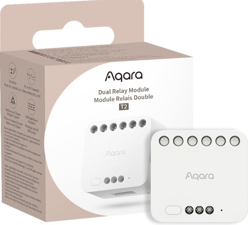 AQARA Smart Home Dual Relay Module T2 (DCM-K01)