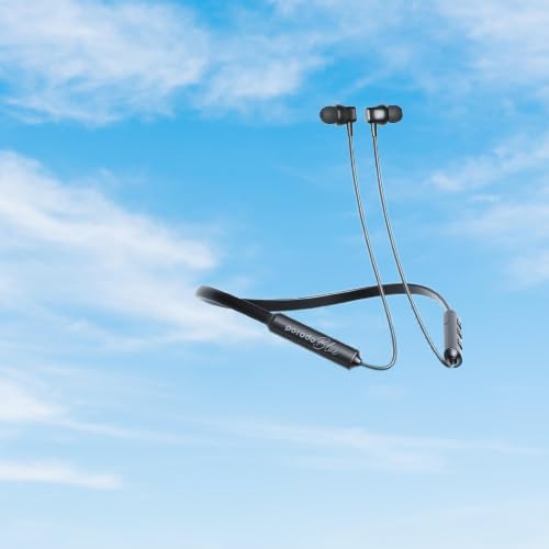 PD-NKBIE | Porodo Blue ENC Neckband In-Ear Earphones | Black - GulfStore.com