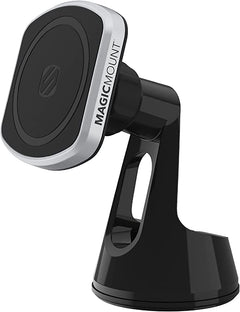 Scosche MagicMount Pro 2, Universal Magsafe/Magnetic Suction Cup Mount for Car