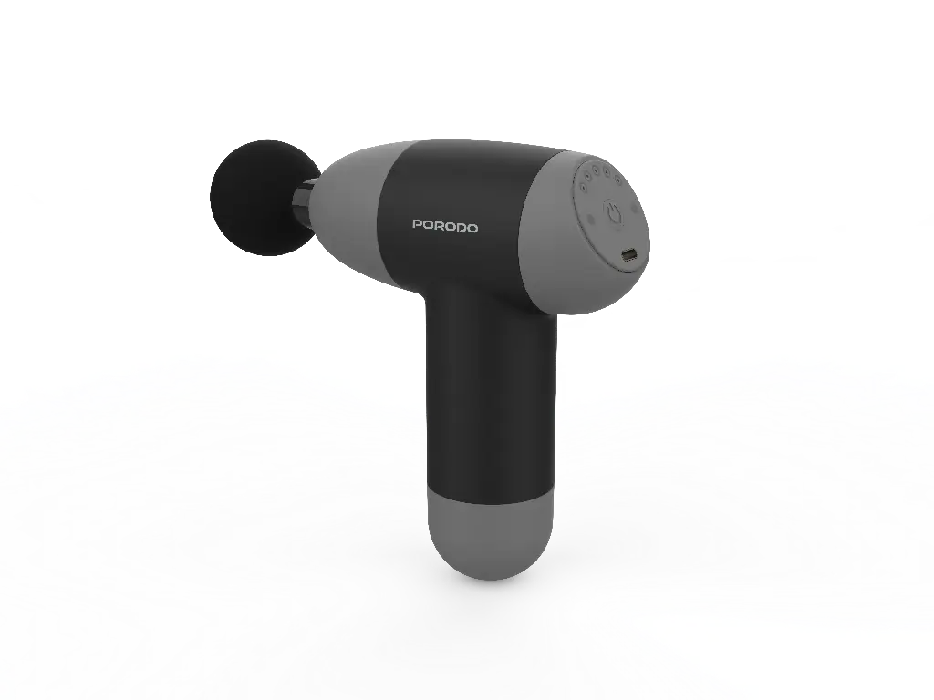 Porodo Lifestyle EaseOn Handheld Massager - Black - GulfStore.com