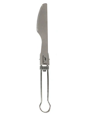 [6927595734780] Naturehike Titanium Alloy Outdoor Travel Folding Tableware - Knife