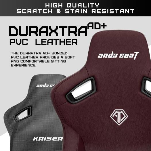 كرسي الألعاب Andaseat - Kaiser Maroon