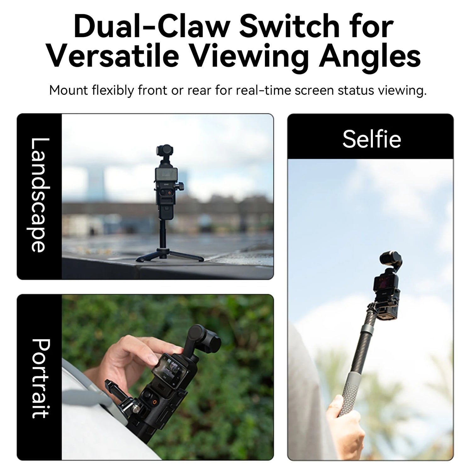 Telesin Multi-function Expansion Frame for DJI Pocket3