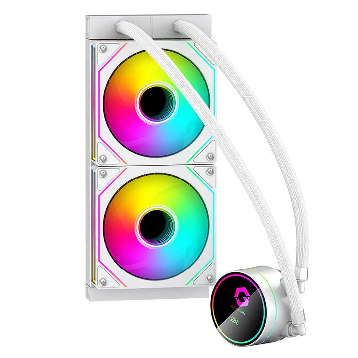 GAMEON KRAKEN A380 240mm Liquid CPU Cooler - White