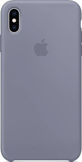 Apple iPhone XS Max Silicone Case - Lavender Gray