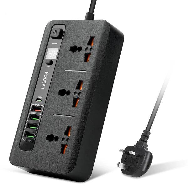 LD-401PD، مقبس طاقة سريع الشحن PD بقوة 20 وات من ليدور، أسود