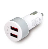 HP047GBSLV0TW | HP Dual USB A Car Charger Extreme 4.8 A | White