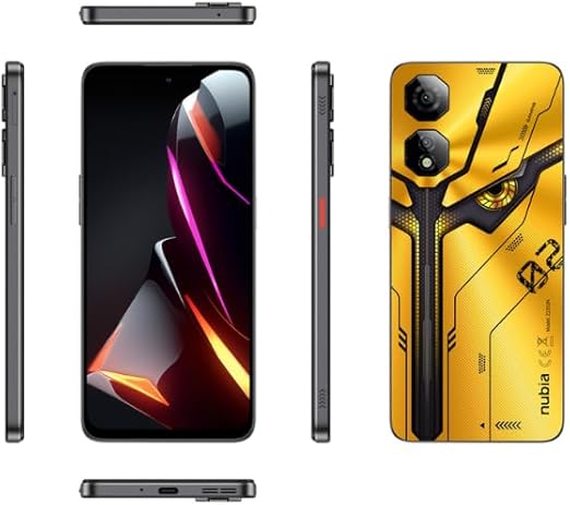 ZTENubia Neo 2 5G Dual SIM,8 12 GB RAM, 256 GB Storage,Sunfire Yellow