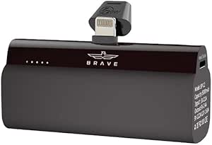 BP-12 , Brave Power Bank Plug On-L 5000mAh ,20w Lightning PD Output