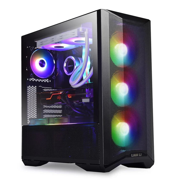 LIAN LI Lancool II Mesh RGB ATX Mid Tower Case - أسود