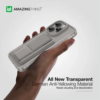 حافظة AMAZINGTHING، AT TITAN PRO NEON MAG WALLET المقاومة للسقوط لهاتف IPHONE 15 PRO MAX 6.7، رمادي، IP156.7PTWGY