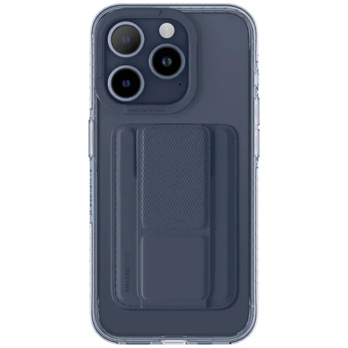حافظة AMAZINGTHING، AT TITAN PRO NEON MAG WALLET المقاومة للسقوط لهاتف IPHONE 15 PRO 6.1، أزرق، IP156.1PTWBU