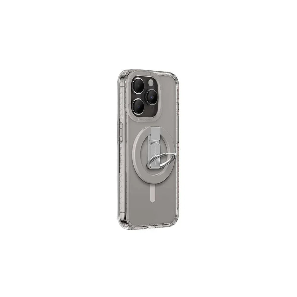 AMAZINGTHING، جراب AT TITAN PRO MAG GRIP المقاوم للسقوط لهاتف IPHONE 15 PRO MAX 6.7، رمادي، IP156.7PTRGY