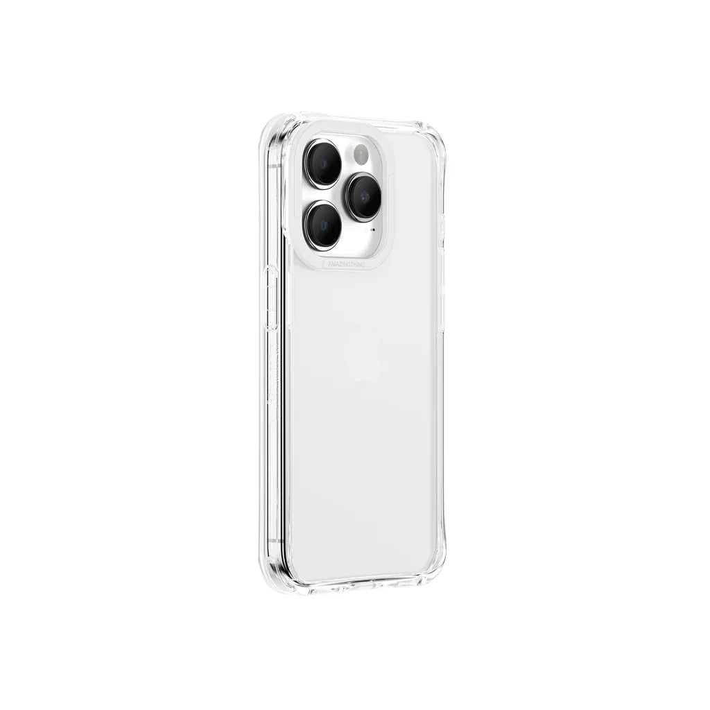 AMAZINGTHING، جراب AT TITAN EDGE المقاوم للسقوط لهاتف IPHONE 15 PRO MAX 6.7، شفاف، IP156.7PTECL