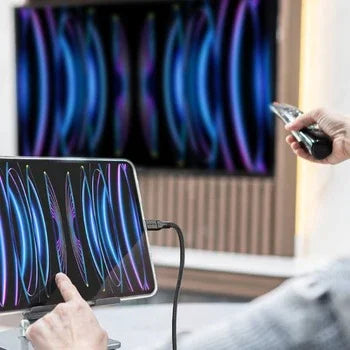 AMAZINGTHING، AT THUNDER PRO مع حامل USB-C إلى USB-C، 5.0A 240 W GEN2، 20 سم، أسود، THC0.2MBK
