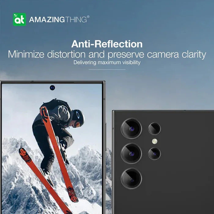 واقي عدسة AR من الزجاج المقوى من AMAZINGTHING | Samsung Galaxy S24 Ultra S24UCAMBGLA