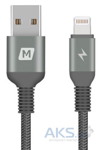 Momax Elite Link Lightning to USB Cable (DL11D) - Grey