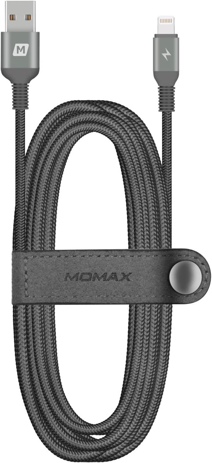 Momax Elite Lightning Cable 2M Black
