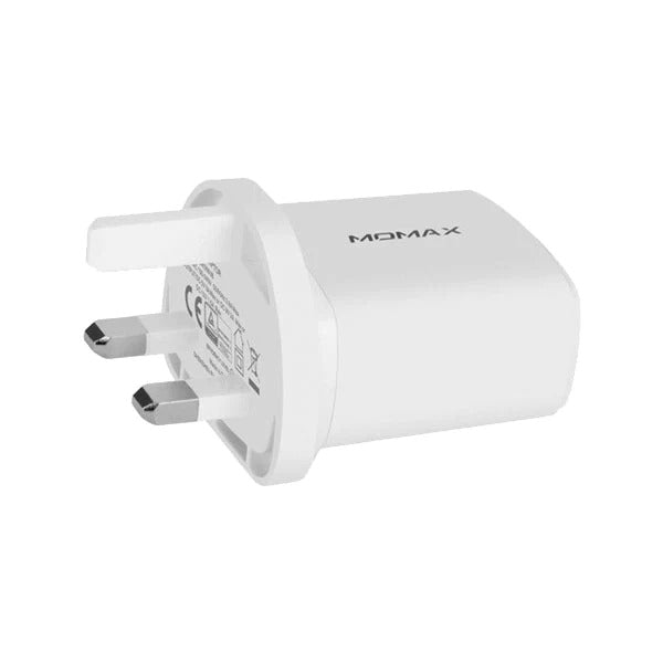 Momax One Plug Usb Type-C Pd Fast Charger 18W- White