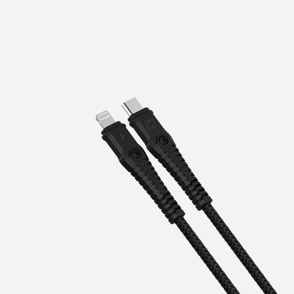 موماكس – كابل شحن TOLL33D Tough Link إلى USB-C بطول ١,٢ متر – أسود