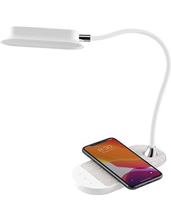 Momax Q.LED FLEX MINI LAMP WITH WIRELESS CHARGING(10W) - WHITE