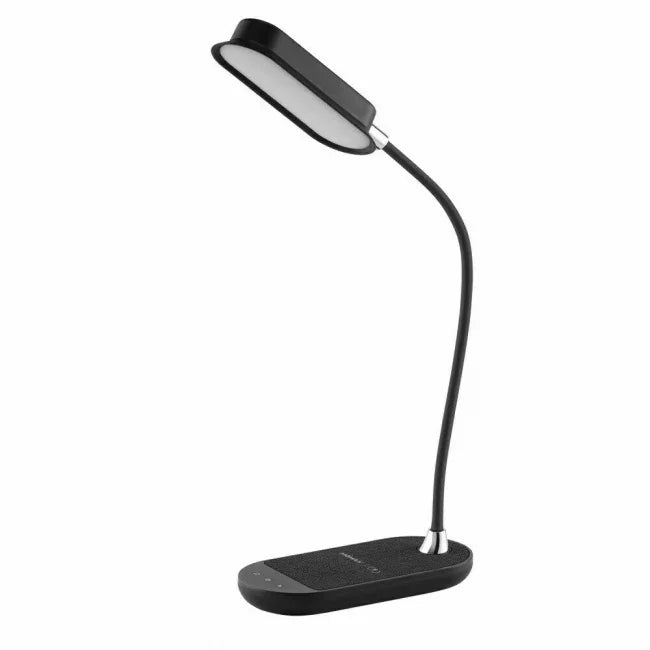 موماكس – مصباح صغير Q.LED فليكس مع شحن لاسلكي QL5D – أسود