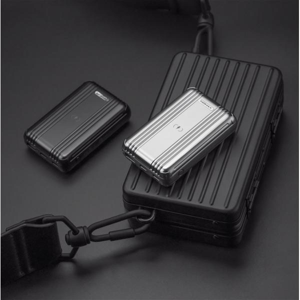 Momax Q.Power GO mini Wireless Battery Pack 10000mAh - Black