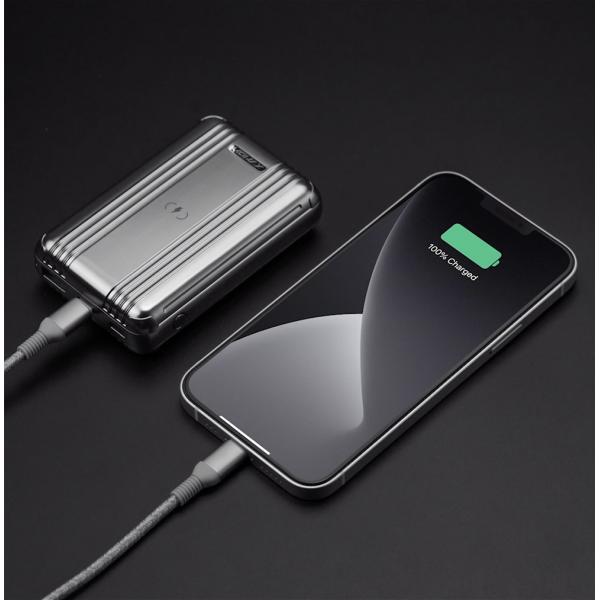 Momax Q.Power GO mini Wireless Battery Pack 10000mAh - Black