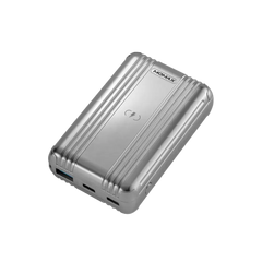 Momax Q.Power GO mini Wireless Battery Pack 10000mAh - Silver - GulfStore.com