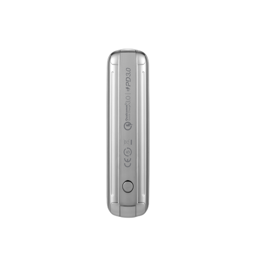Momax Q.Power GO mini Wireless Battery Pack 10000mAh - Silver